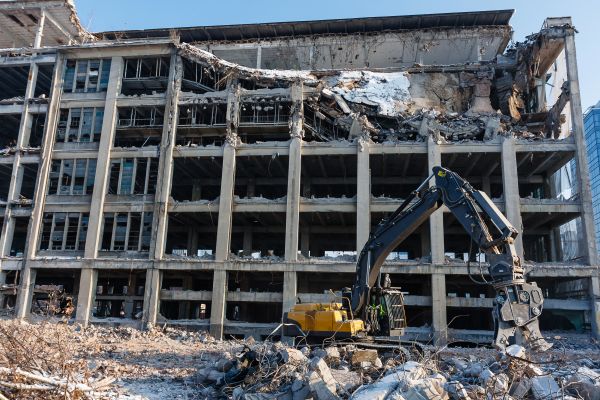 Commercial Building Demolition in Mckinney