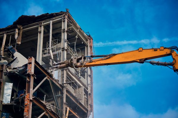 Factory Demolition in Mckinney