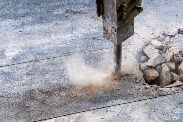 Concrete Patio Removal in Mckinney