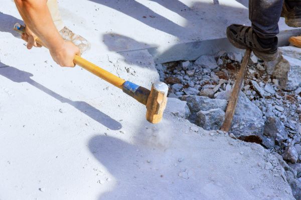 Concrete Pavement Demolition in Mckinney