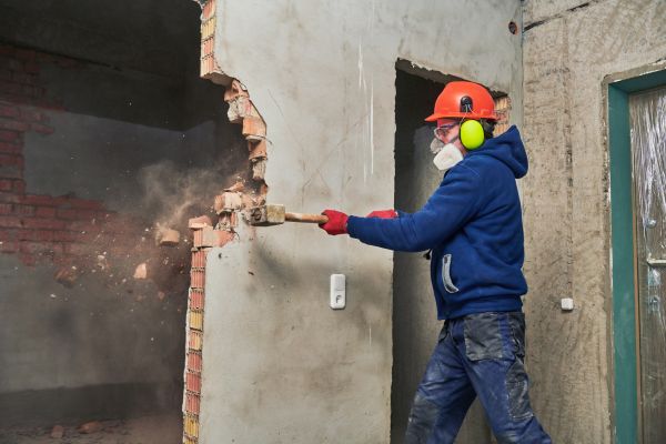 Concrete Wall Demolition in Mckinney