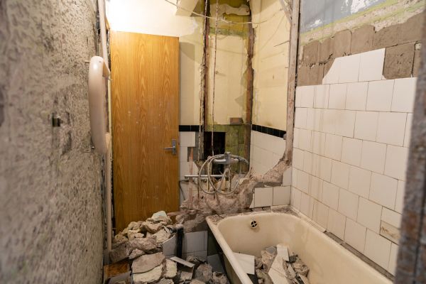 Shower Tile Demolition in Mckinney