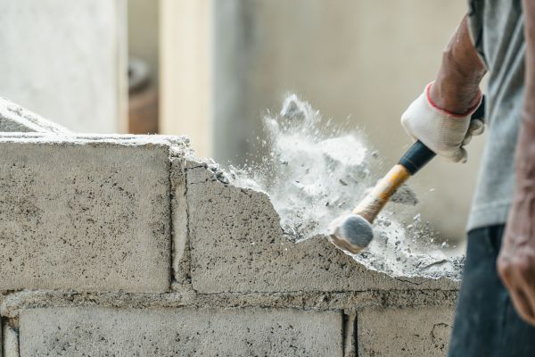 Block Wall Demolition in Mckinney